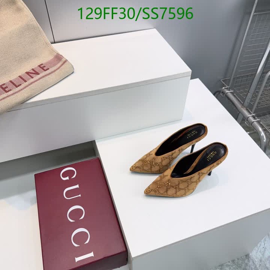 Gucci-Women Shoes Code: SS7596 $: 129USD