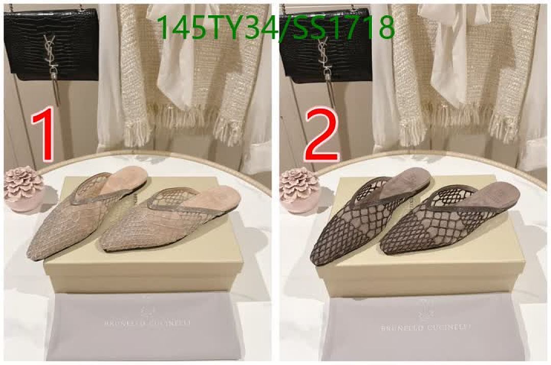 Brunello Cucinelli-Women Shoes Code: SS1718 $: 145USD