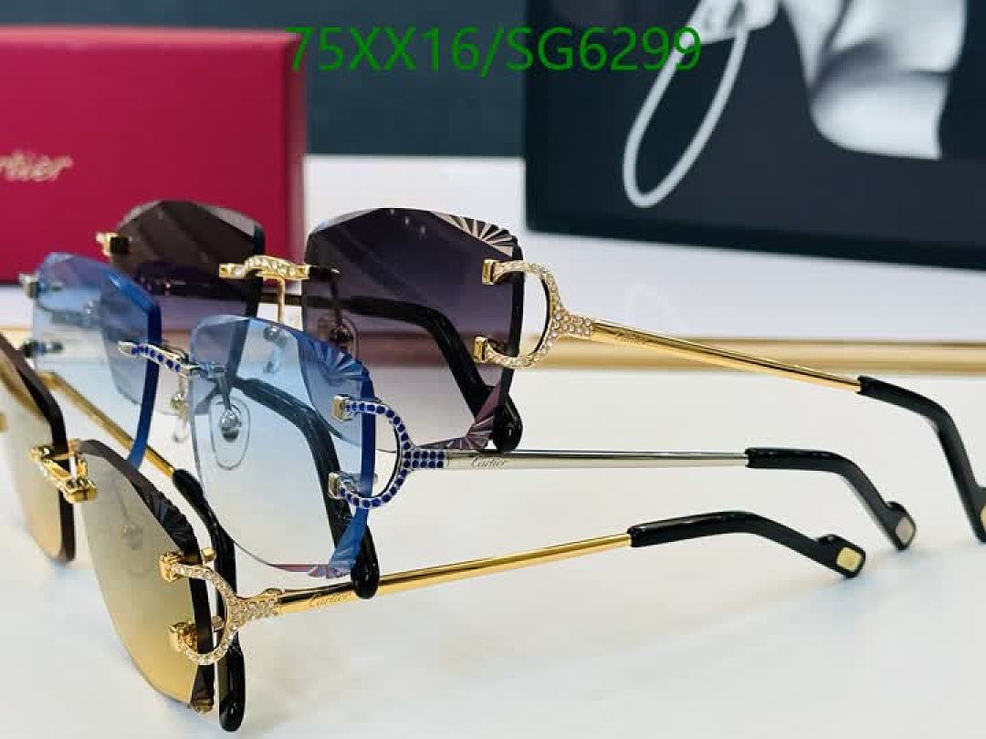 Cartier-Glasses Code: SG6299 $: 75USD