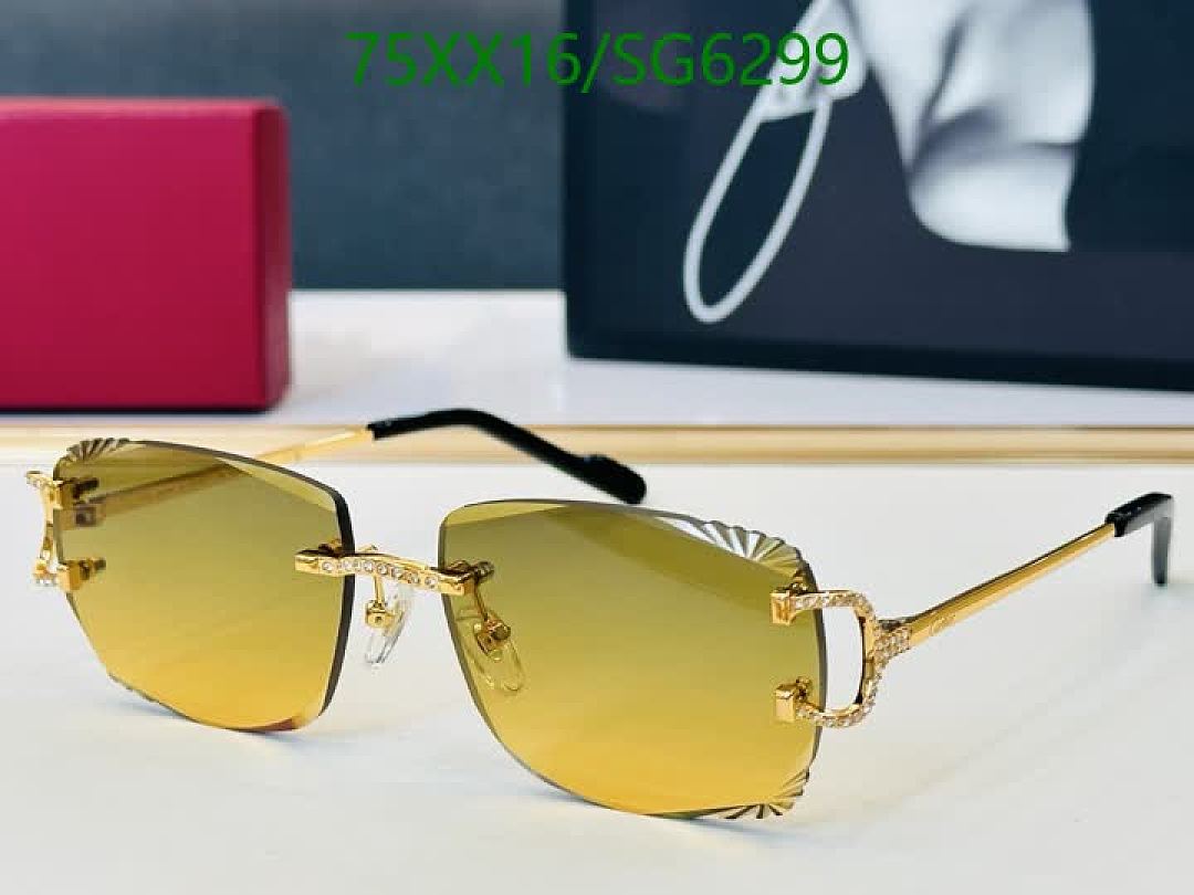 Cartier-Glasses Code: SG6299 $: 75USD