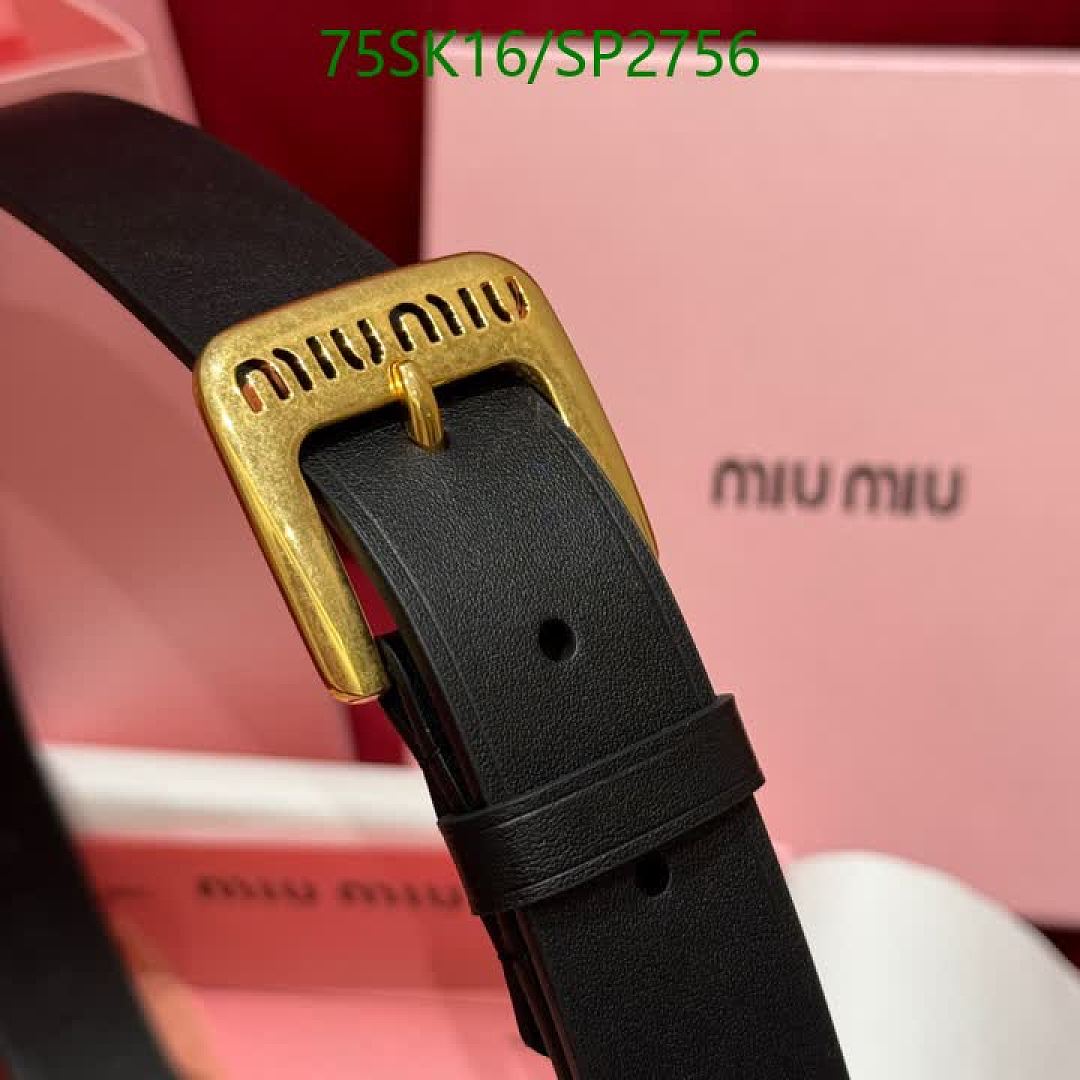 MIU MIU-Belts Code: SP2756 $: 75USD