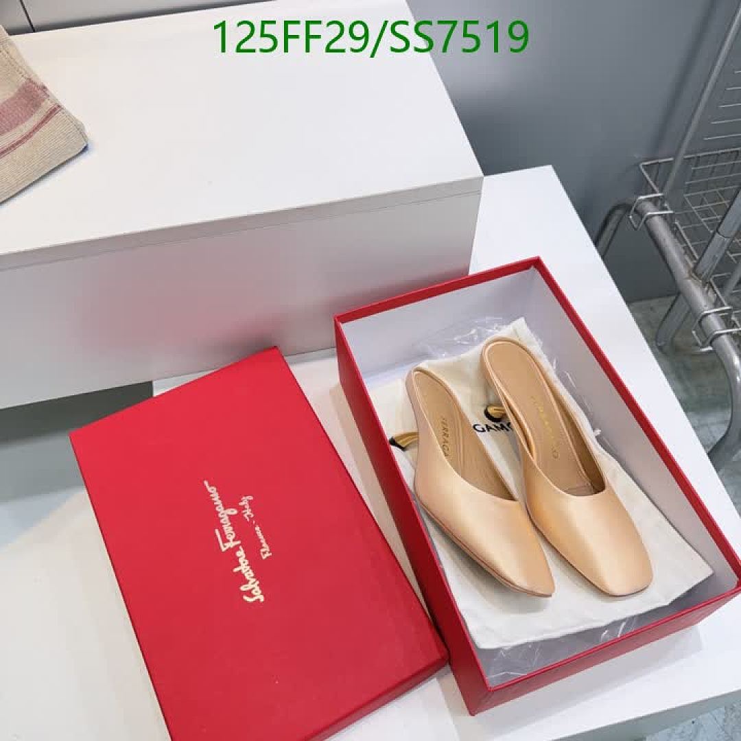 Ferragamo-Women Shoes Code: SS7519 $: 125USD