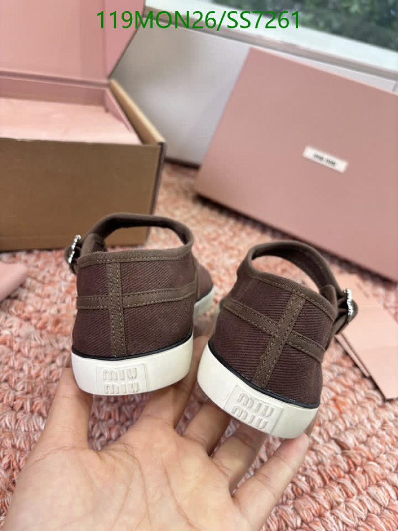 Miu Miu-Women Shoes Code: SS7261 $: 119USD