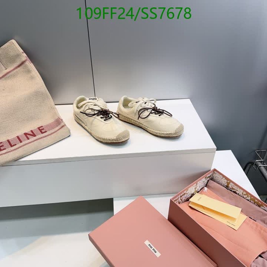 Miu Miu-Women Shoes Code: SS7678 $: 109USD
