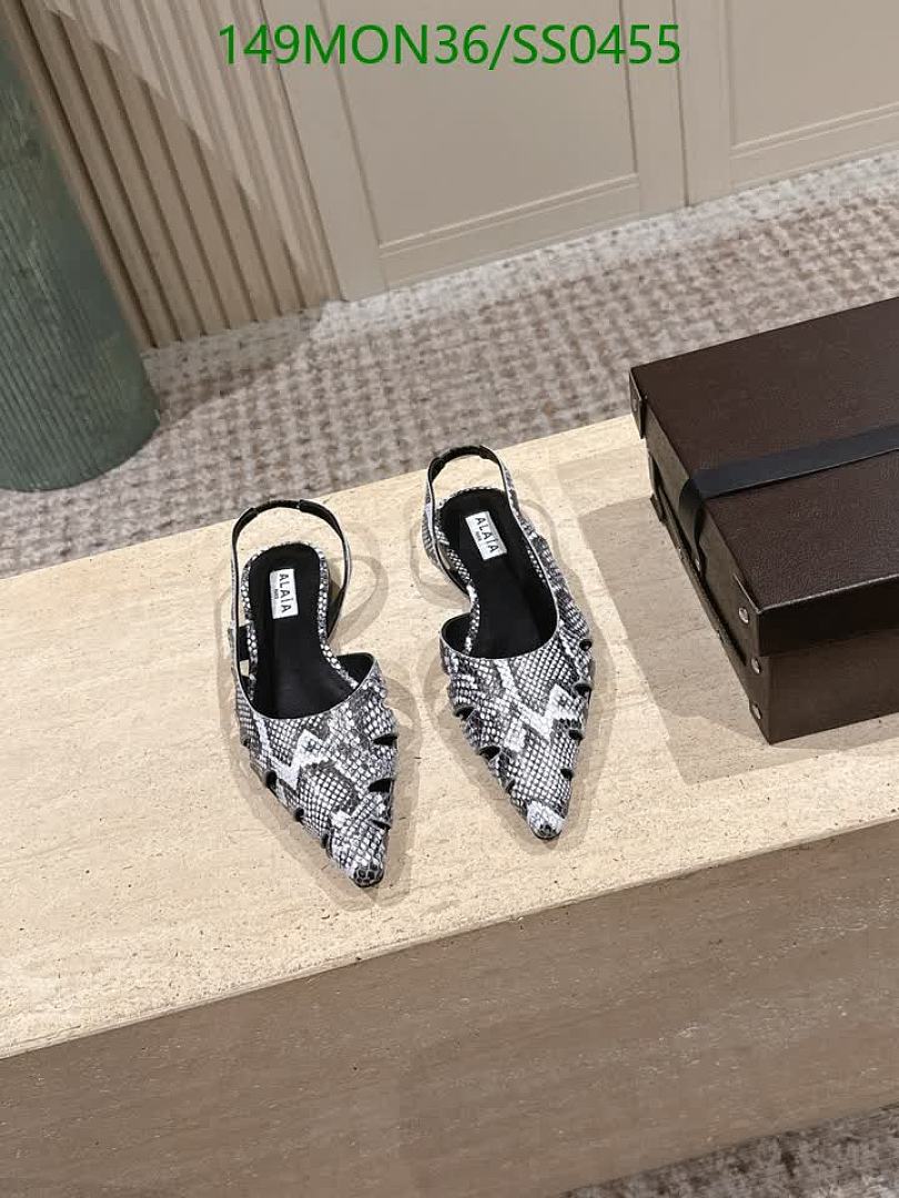 Alaia-Women Shoes Code: SS0455 $: 149USD
