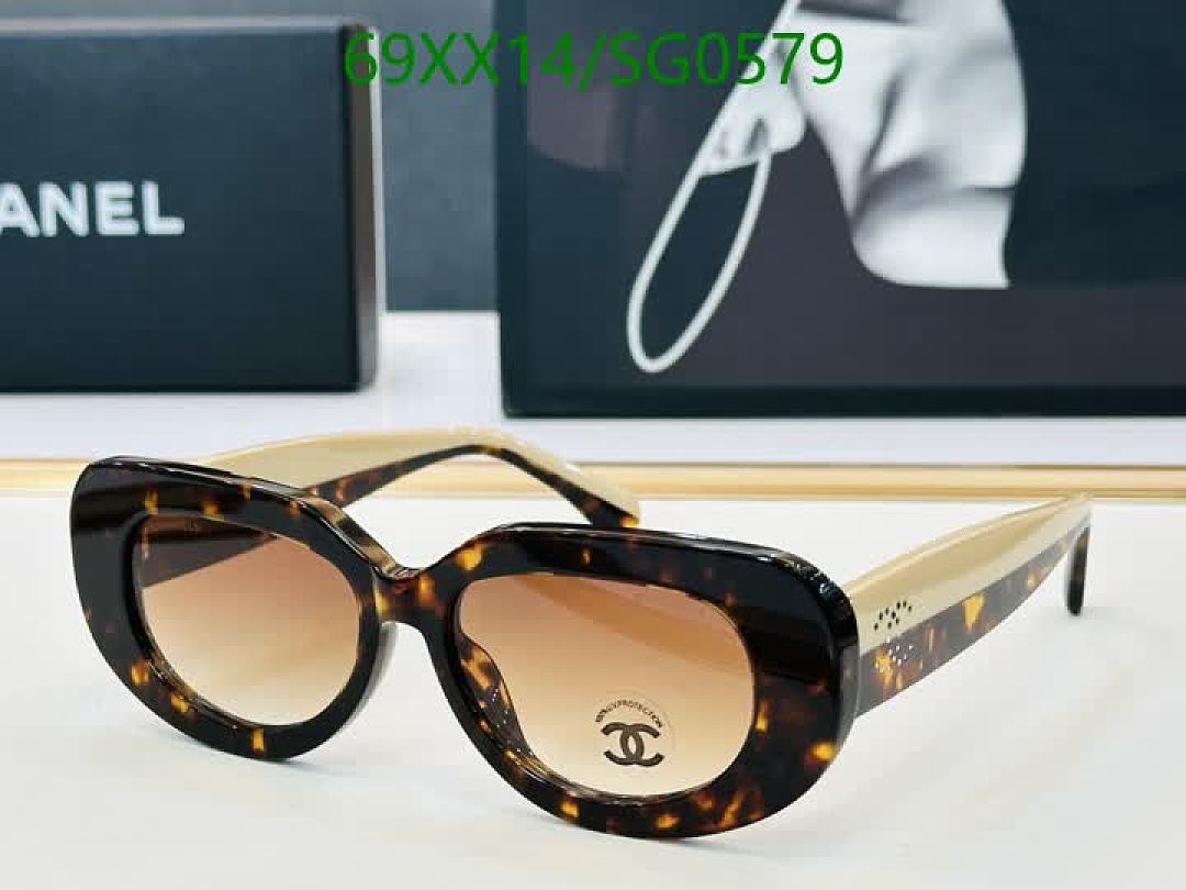 Chanel-Glasses Code: SG0579 $: 69USD