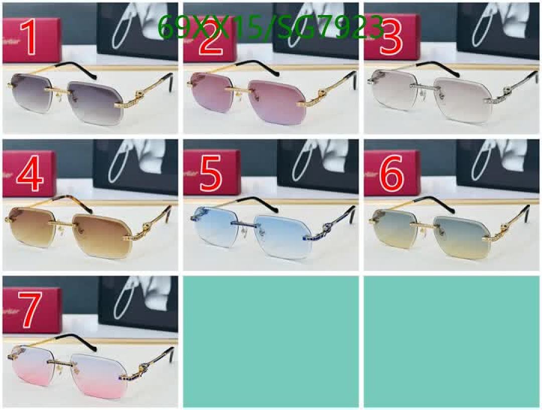 Cartier-Glasses Code: SG7923 $: 69USD