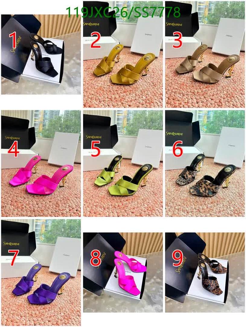 YSL-Women Shoes Code: SS7778 $: 119USD