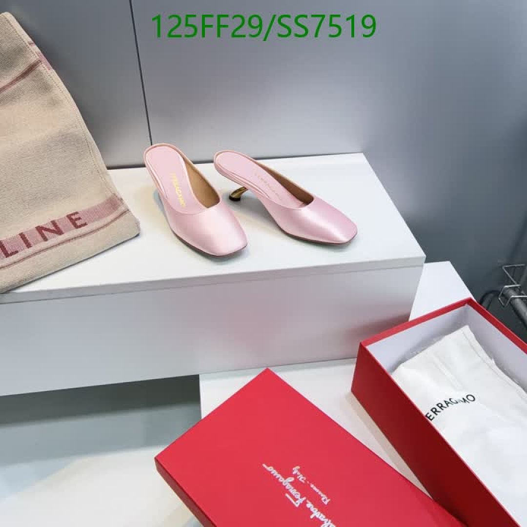 Ferragamo-Women Shoes Code: SS7519 $: 125USD