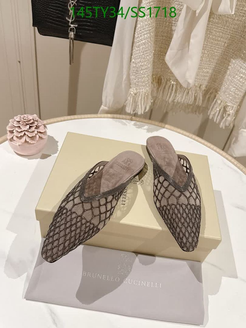 Brunello Cucinelli-Women Shoes Code: SS1718 $: 145USD