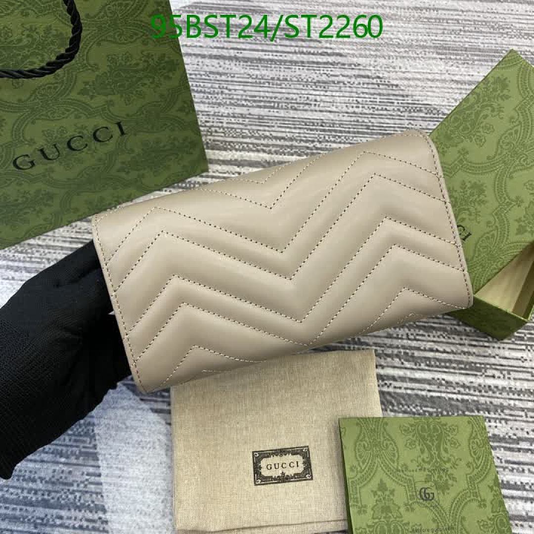 Gucci-Wallet Mirror Quality Code: ST2260 $: 95USD