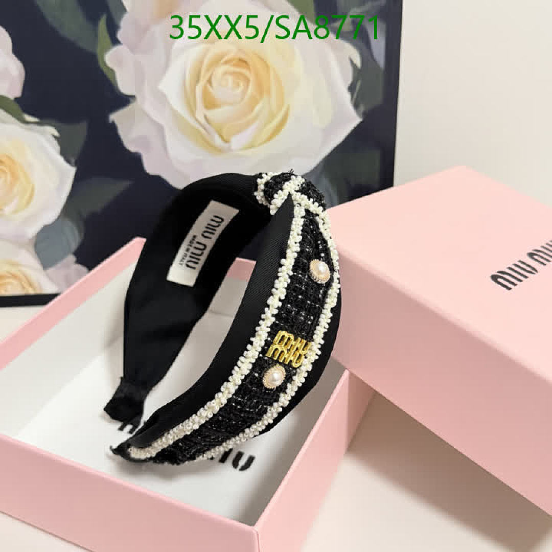 MIU MIU-Headband Code: SA8771 $: 35USD