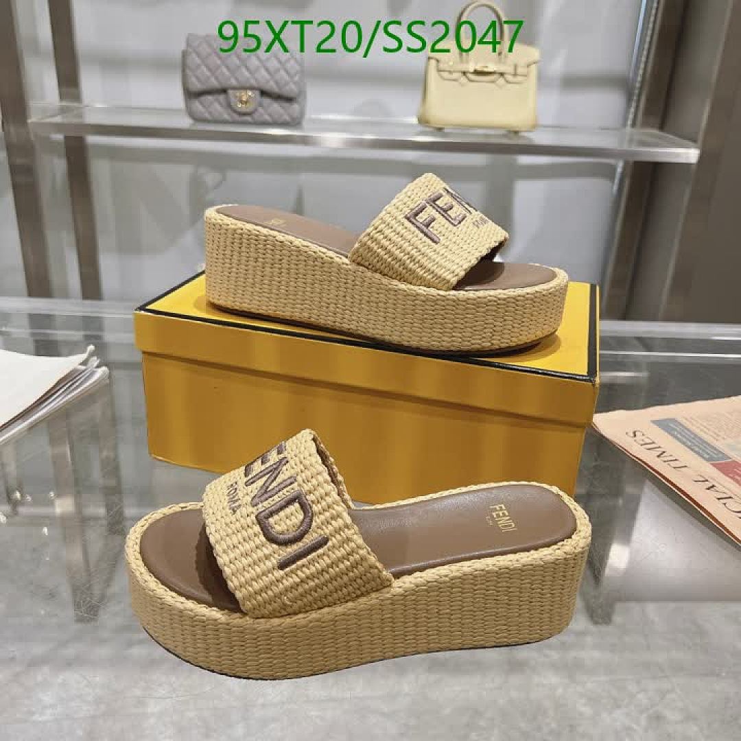 Fendi-Women Shoes Code: SS2047 $: 95USD