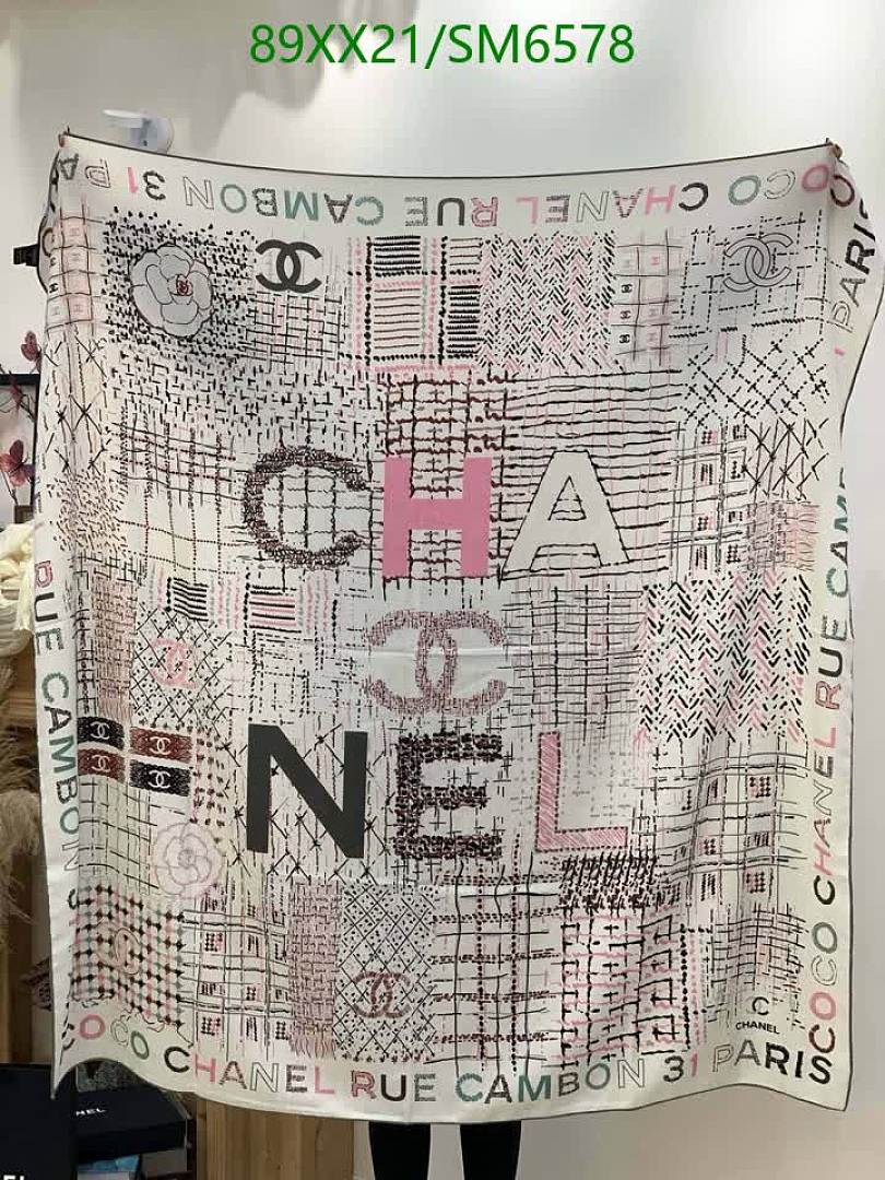 Chanel-Scarf Code: SM6578 $: 89USD