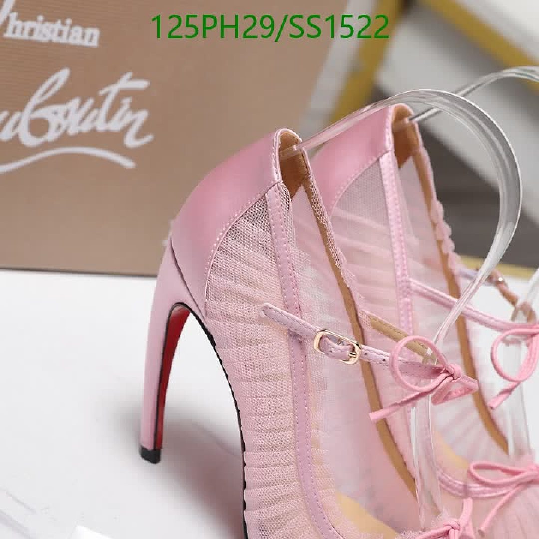 Christian Louboutin-Women Shoes Code: SS1522 $: 125USD