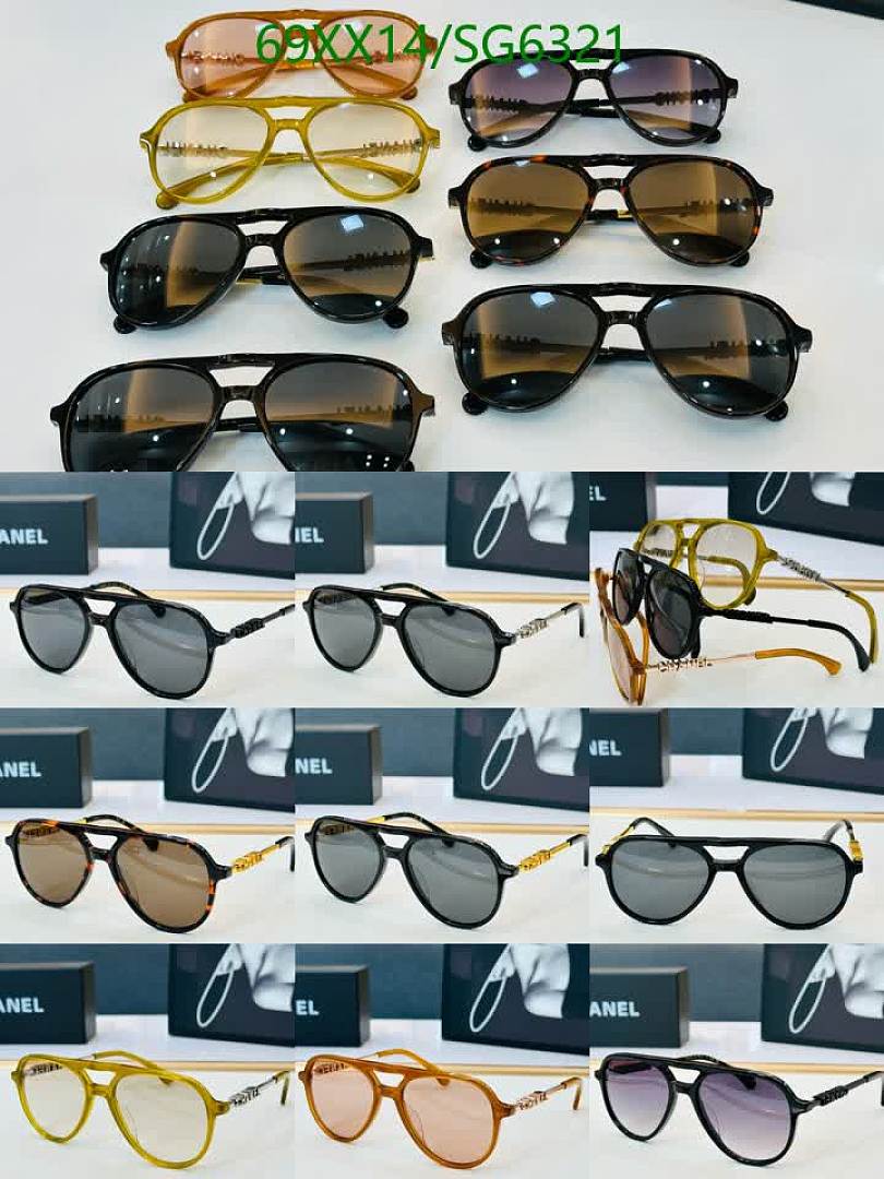 Chanel-Glasses Code: SG6321 $: 69USD