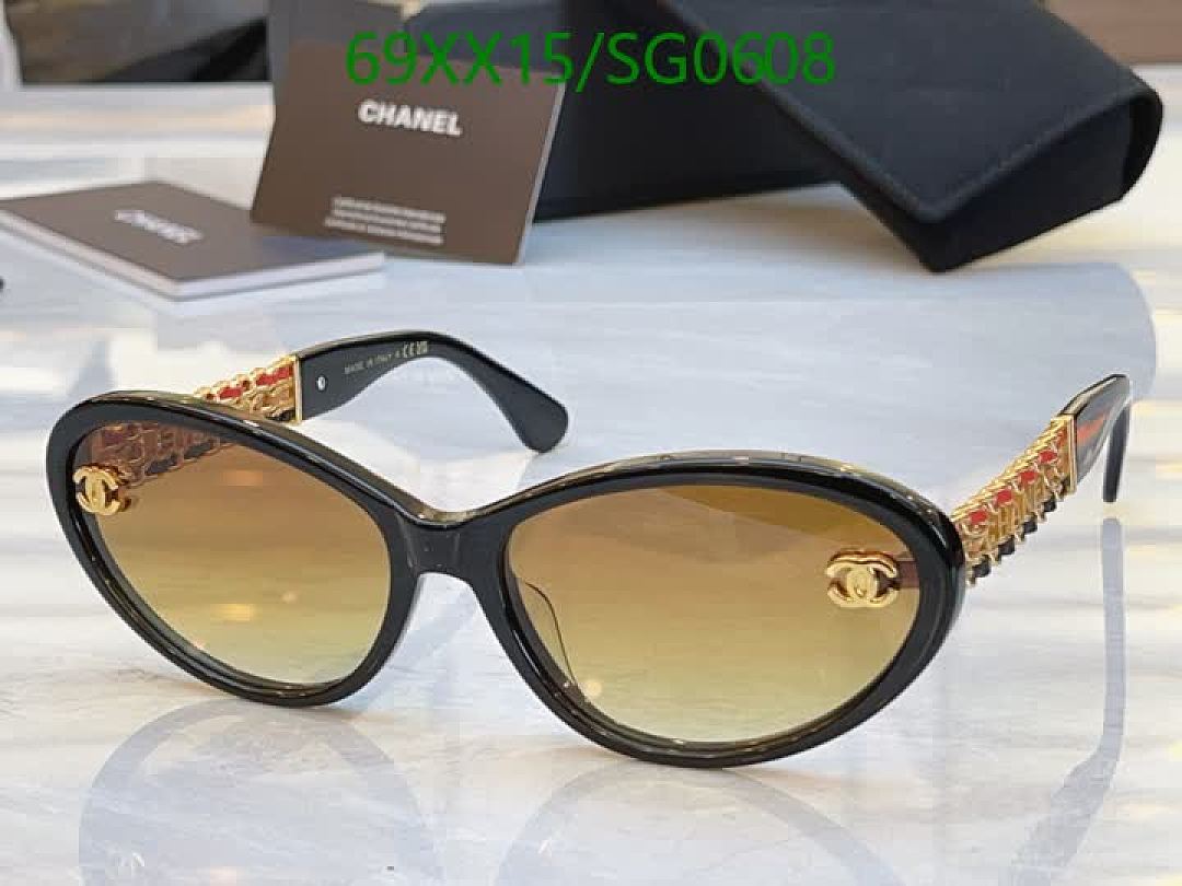Chanel-Glasses Code: SG0608 $: 69USD