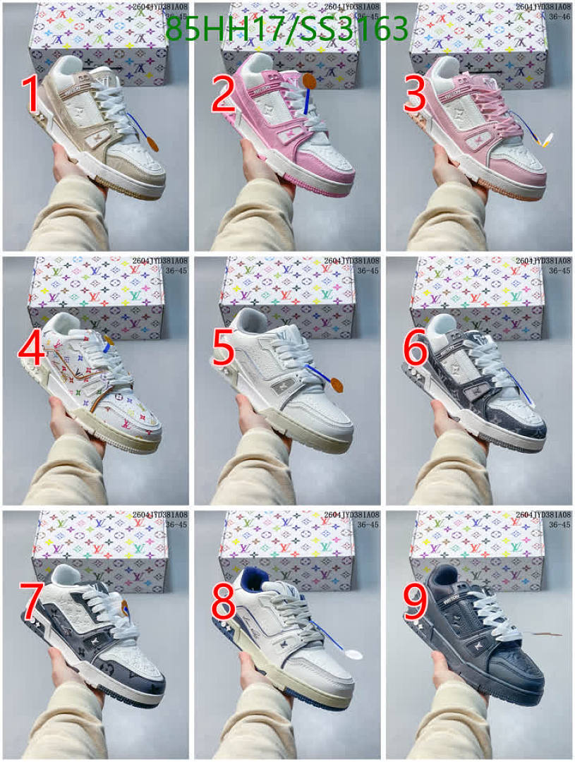 LV-Men shoes Code: SS3163 $: 85USD