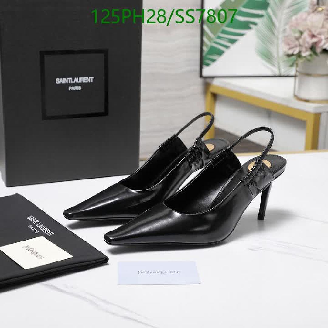 YSL-Women Shoes Code: SS7807 $: 125USD