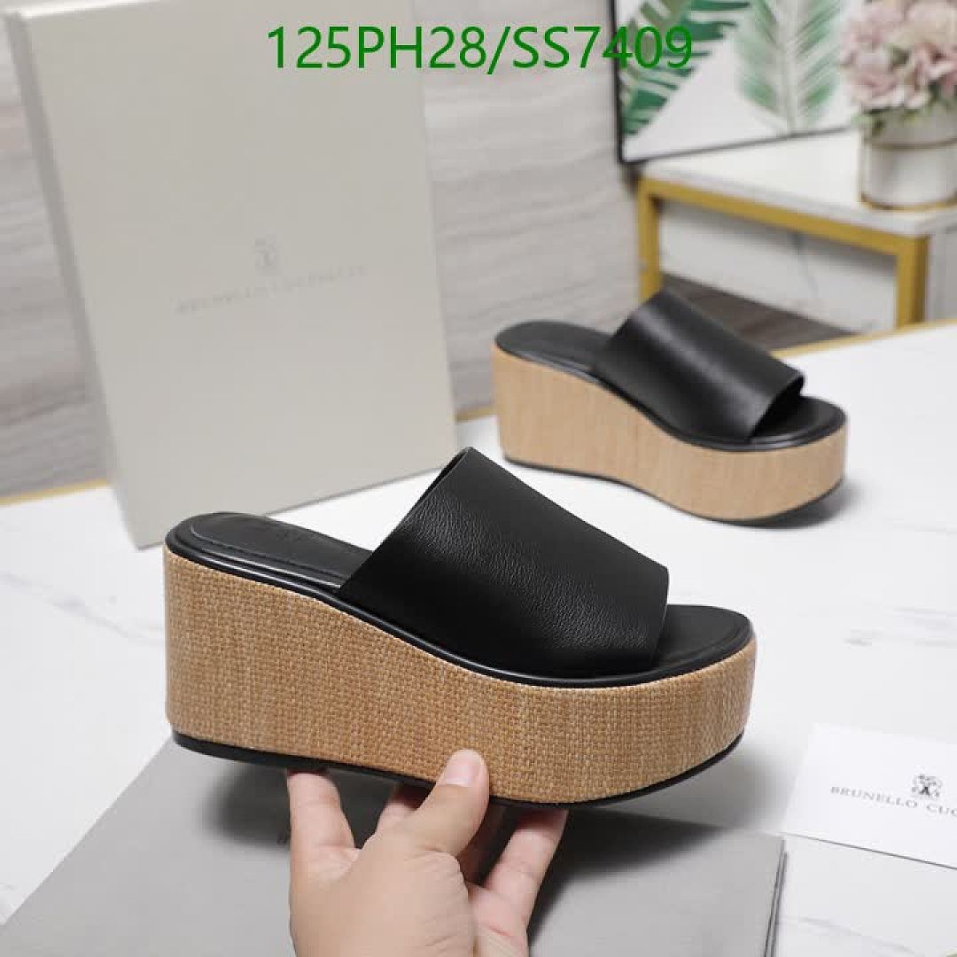 Brunello Cucinelli-Women Shoes Code: SS7409 $: 125USD