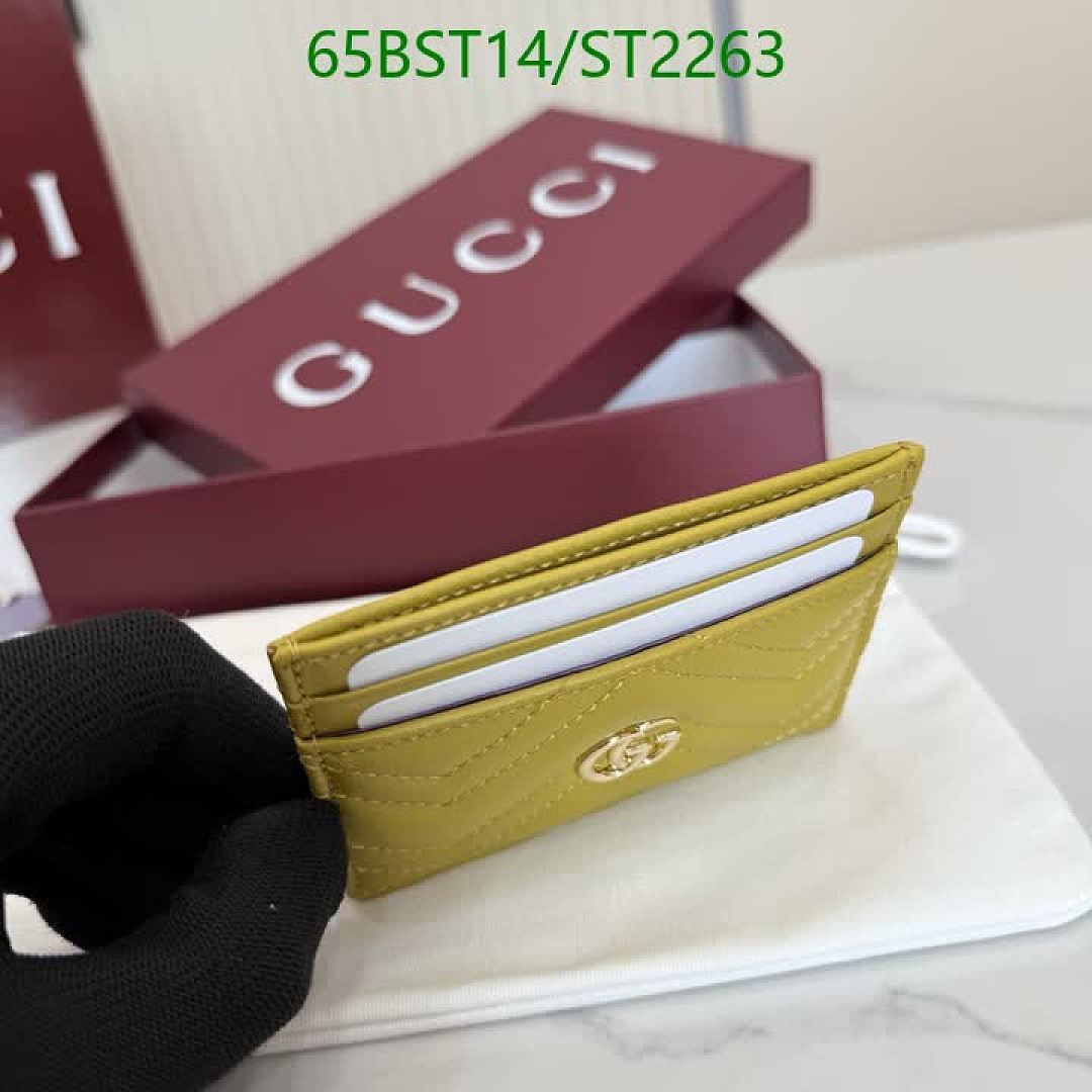 Gucci-Wallet Mirror Quality Code: ST2263 $: 65USD