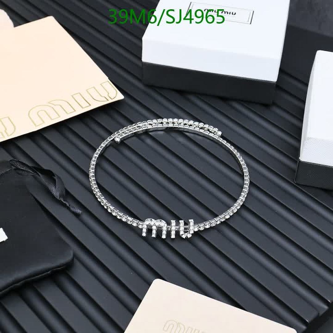 Miu Miu-Jewelry Code: SJ4965 $: 39USD