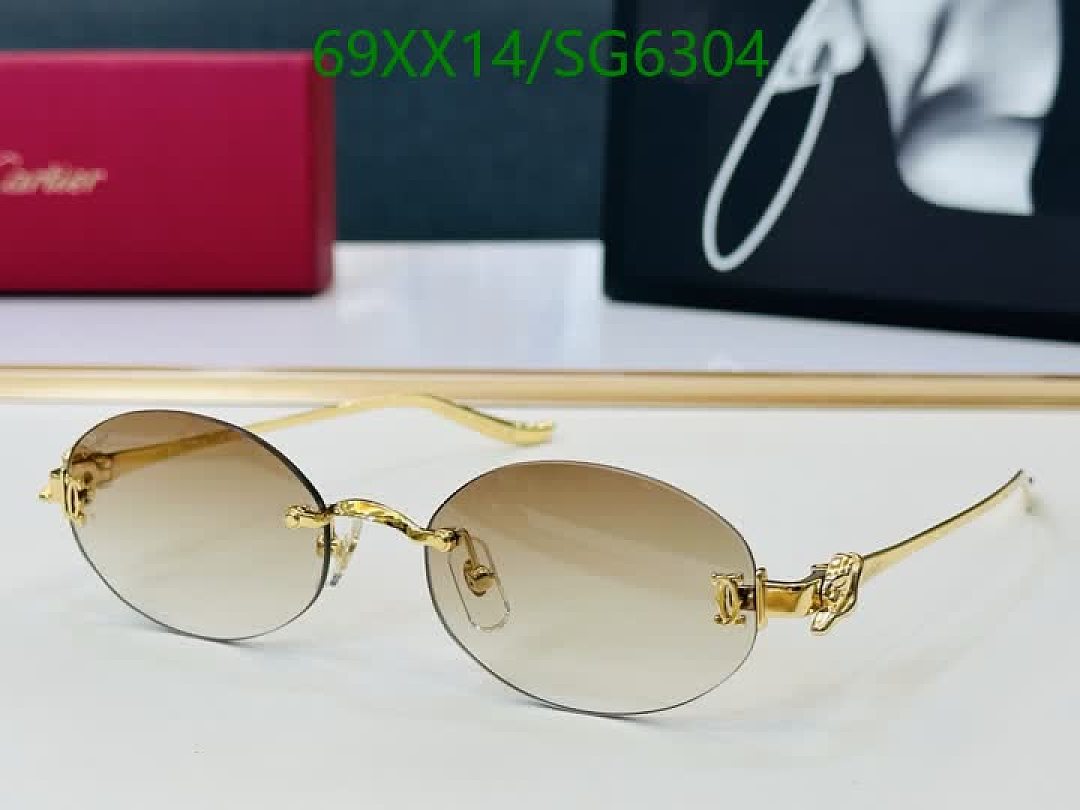 Cartier-Glasses Code: SG6304 $: 69USD