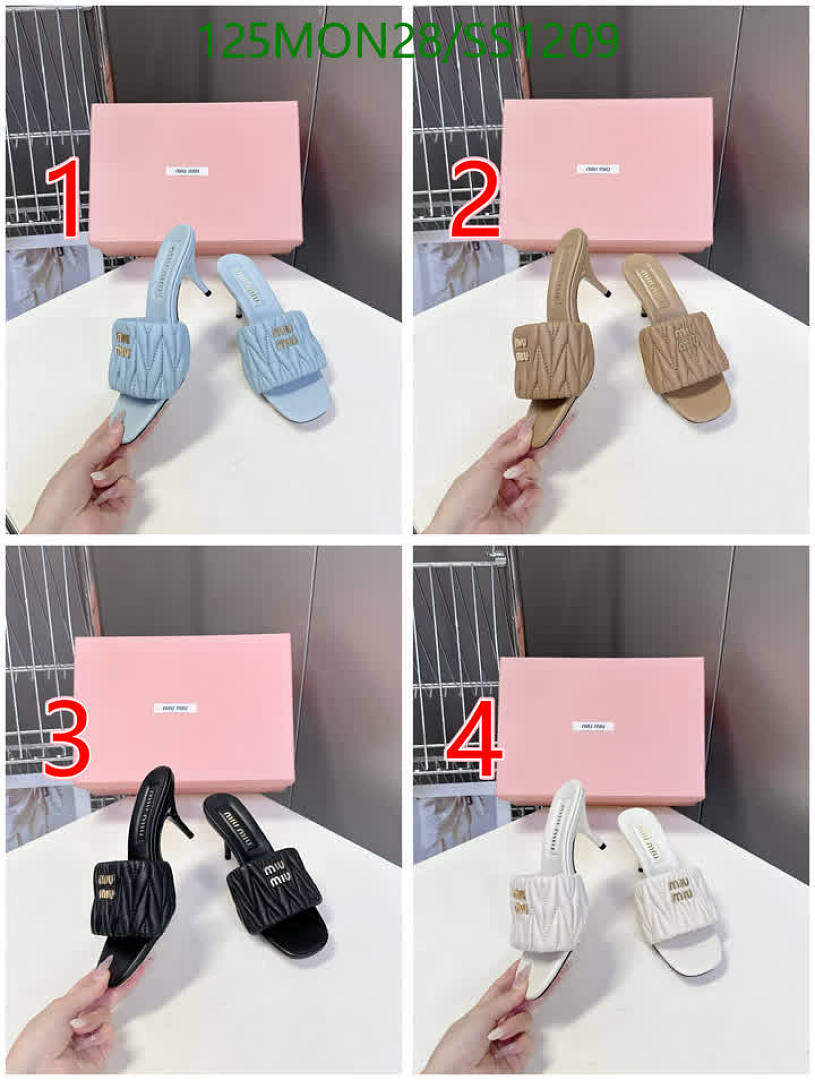 Miu Miu-Women Shoes Code: SS1209 $: 125USD