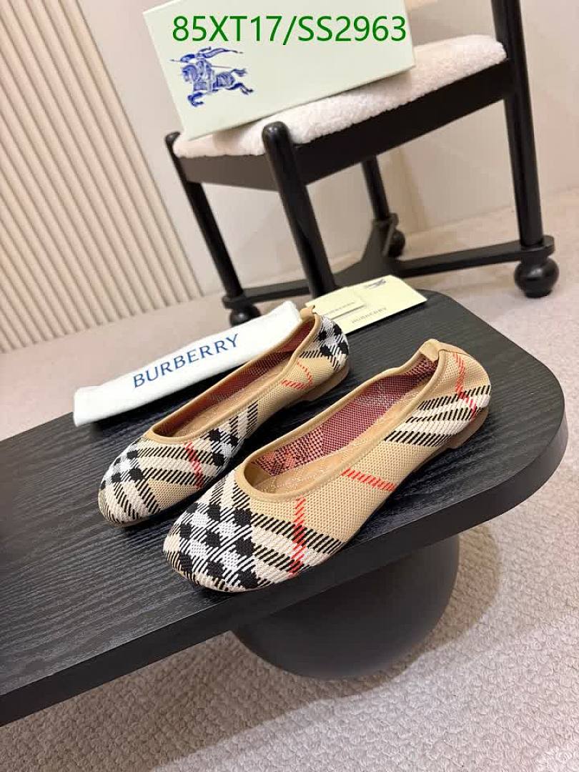 Burberry-Women Shoes Code: SS2963 $: 85USD