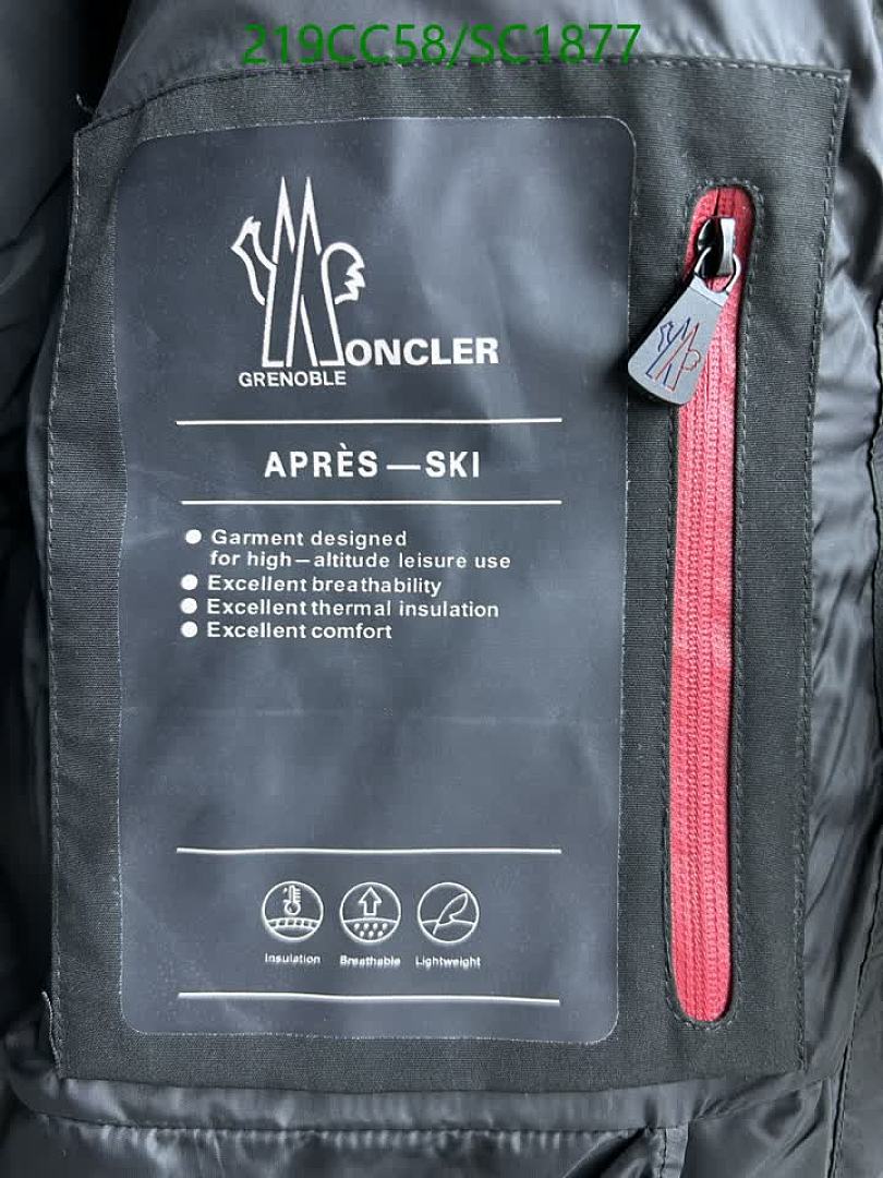 Moncler-Down jacket Men Code: SC1877 $: 219USD