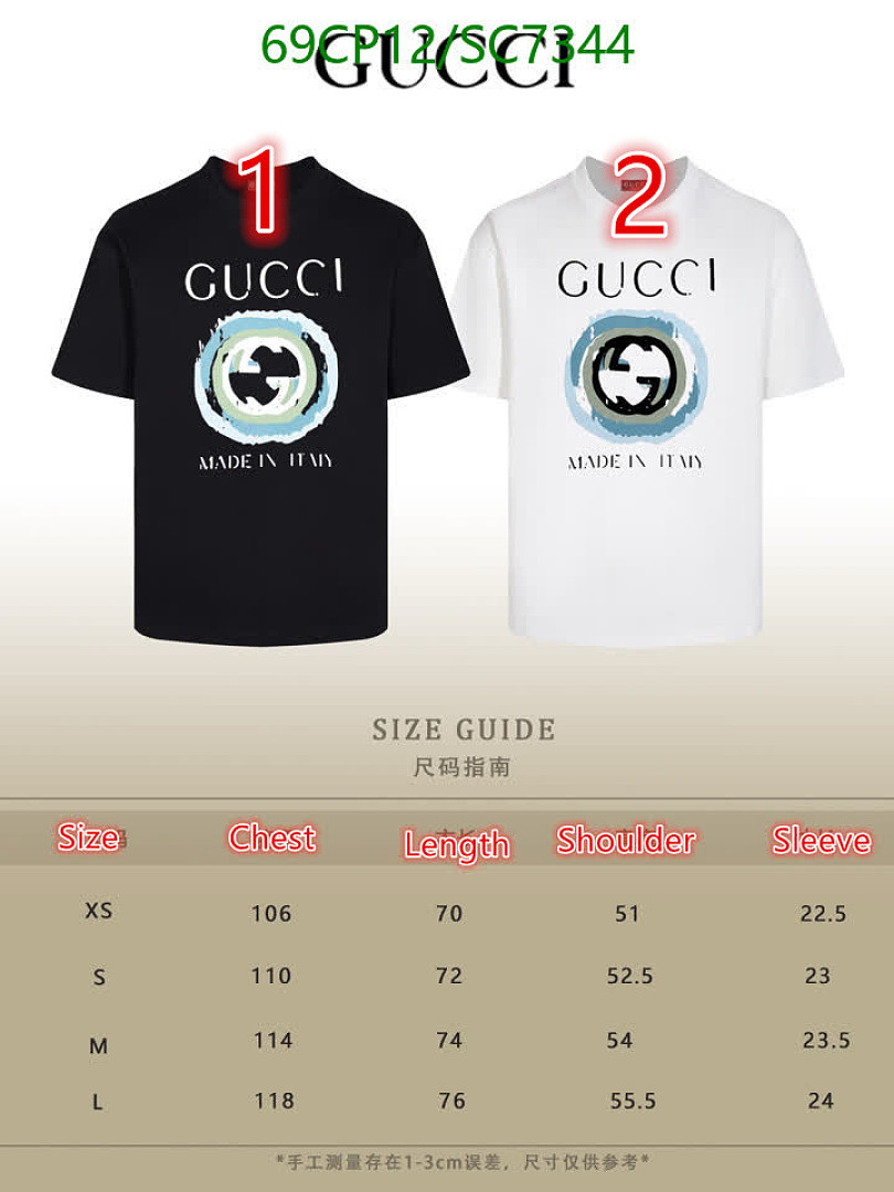 Gucci-Clothing Code: SC7344 $: 69USD