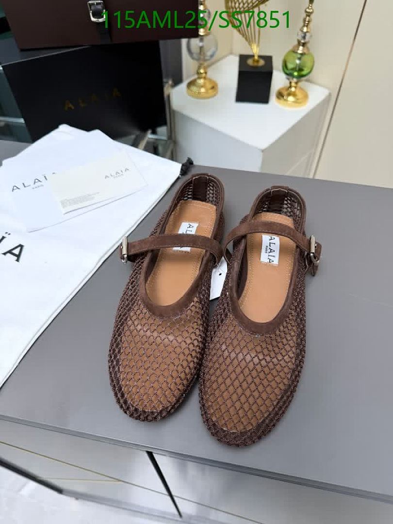 Alaia-Women Shoes Code: SS7851 $: 115USD