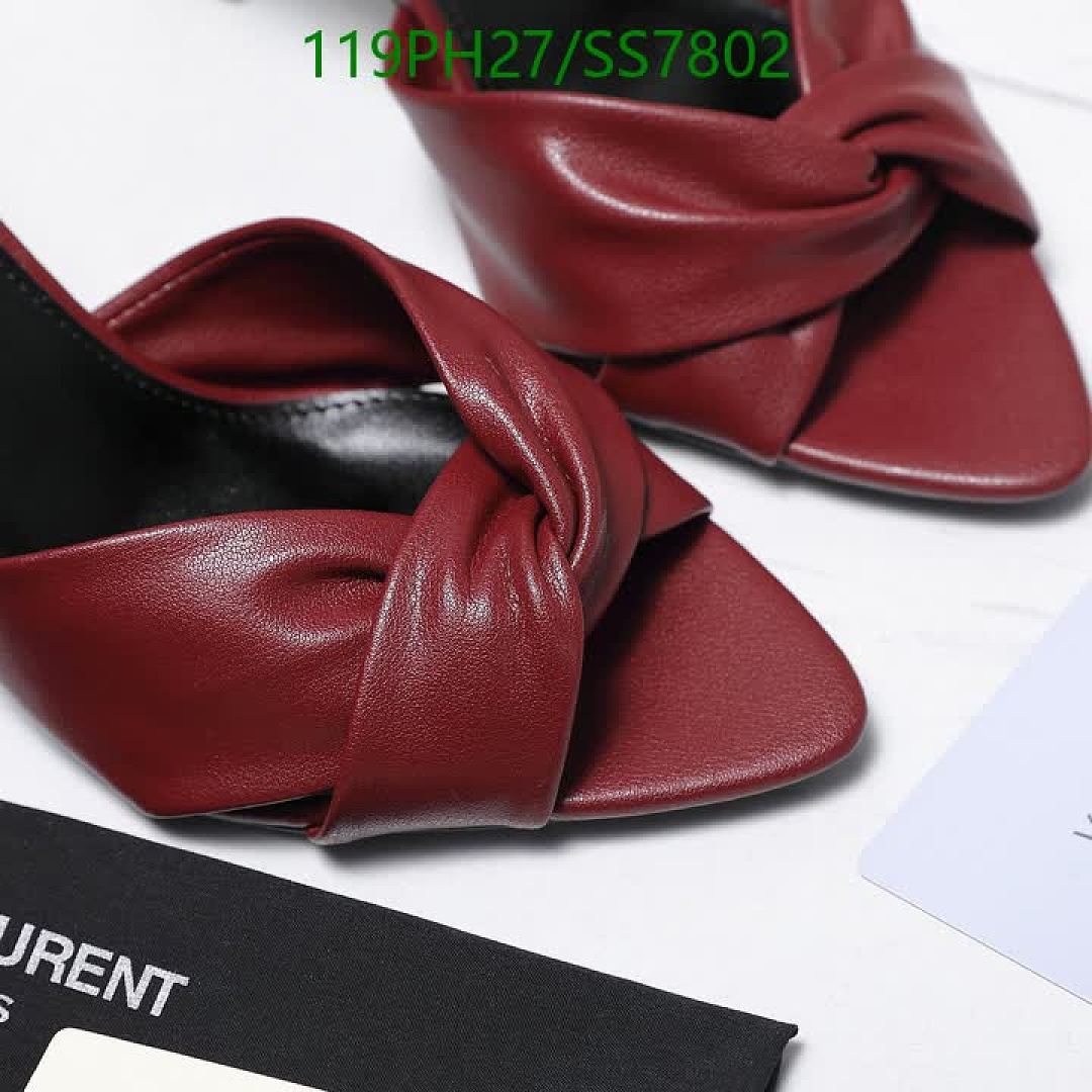 YSL-Women Shoes Code: SS7802 $: 119USD