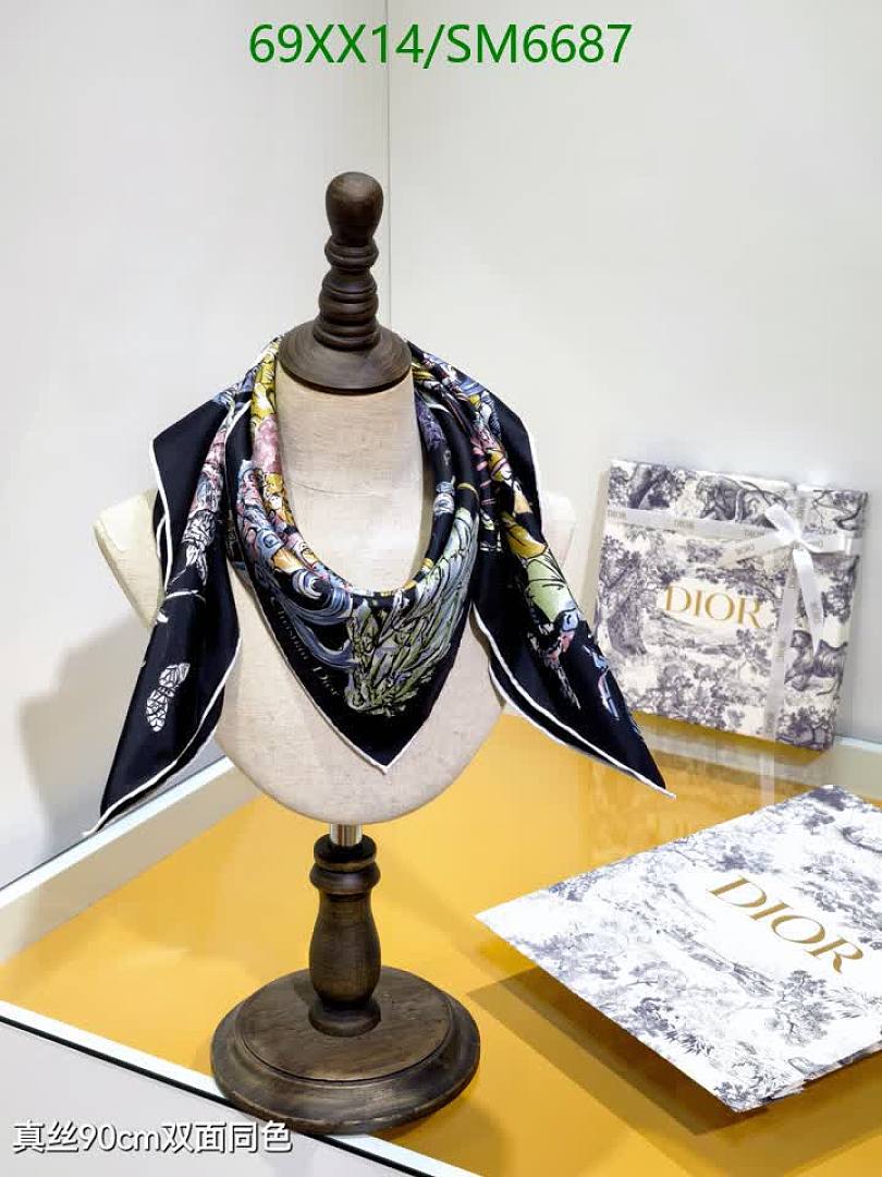 Dior-Scarf Code: SM6687 $: 69USD