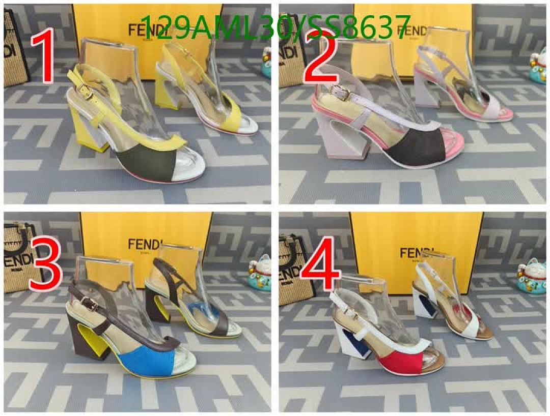 Fendi-Women Shoes Code: SS8637 $: 129USD