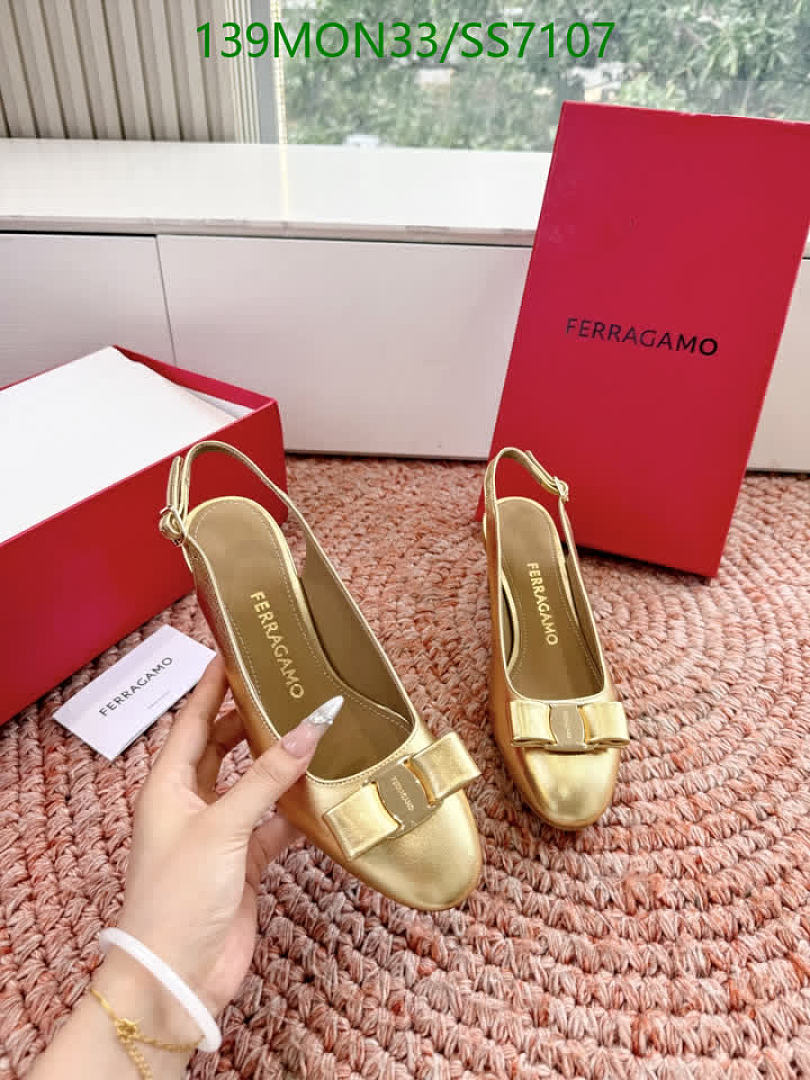 Ferragamo-Women Shoes Code: SS7107 $: 139USD