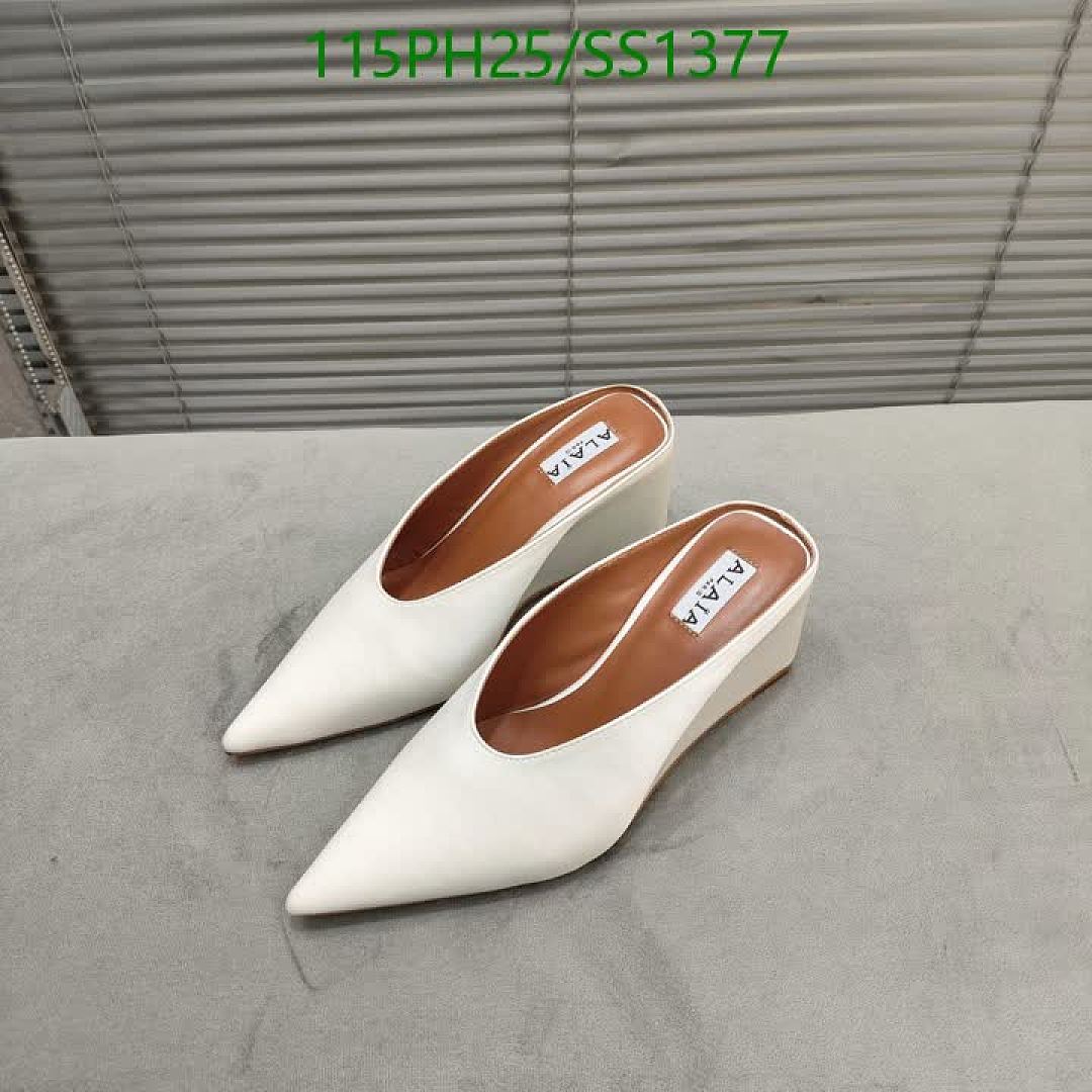 Alaia-Women Shoes Code: SS1377 $: 115USD