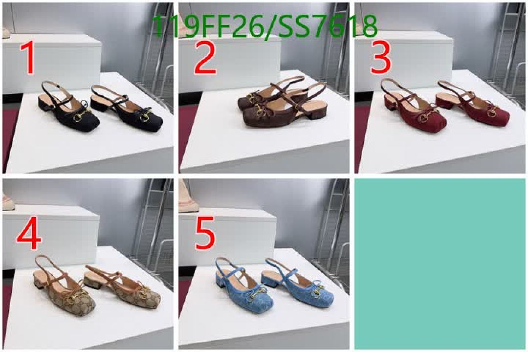Gucci-Women Shoes Code: SS7618 $: 119USD
