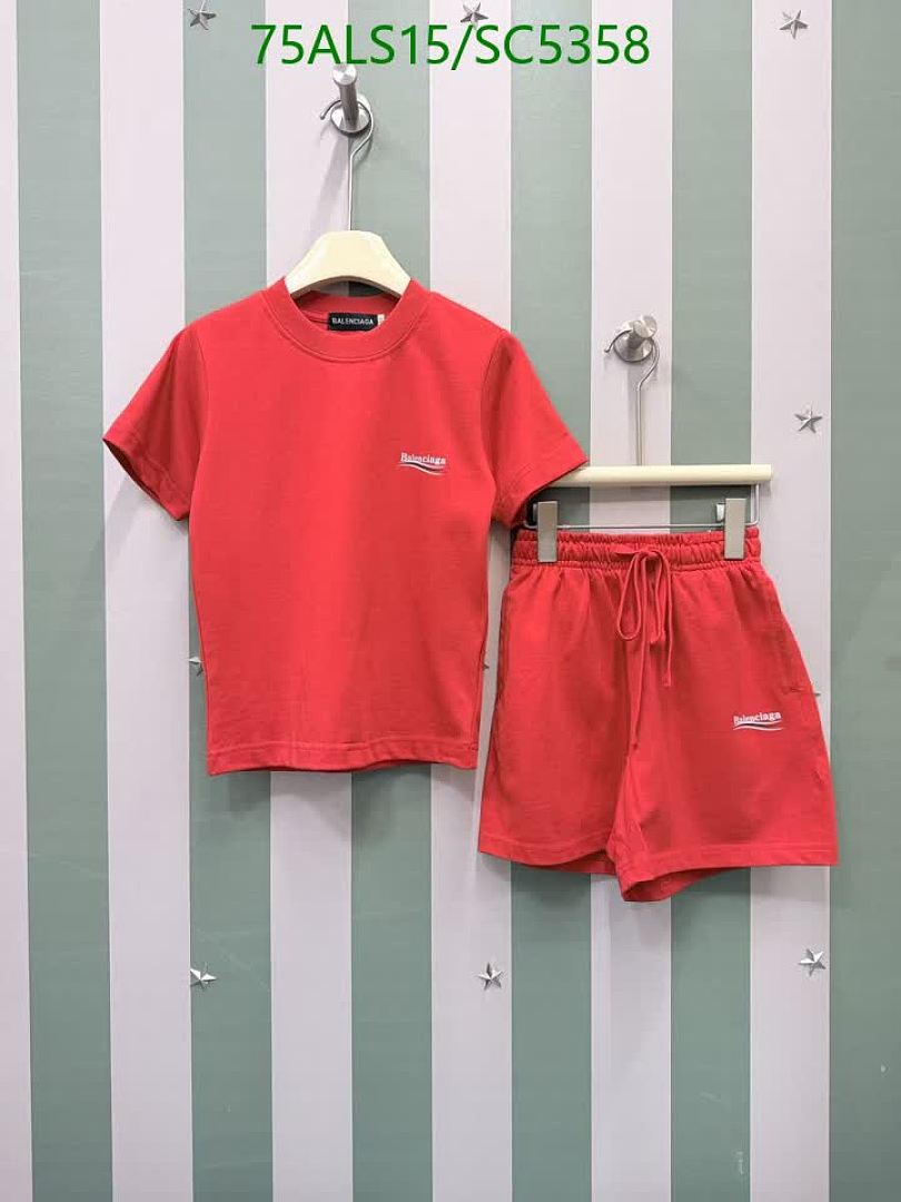 Balenciaga-Kids Clothing Code: SC5358 $: 75USD