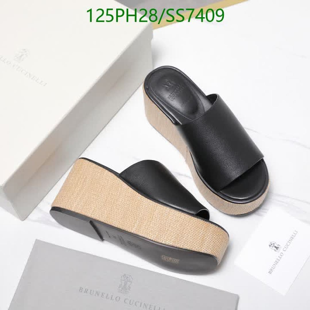 Brunello Cucinelli-Women Shoes Code: SS7409 $: 125USD