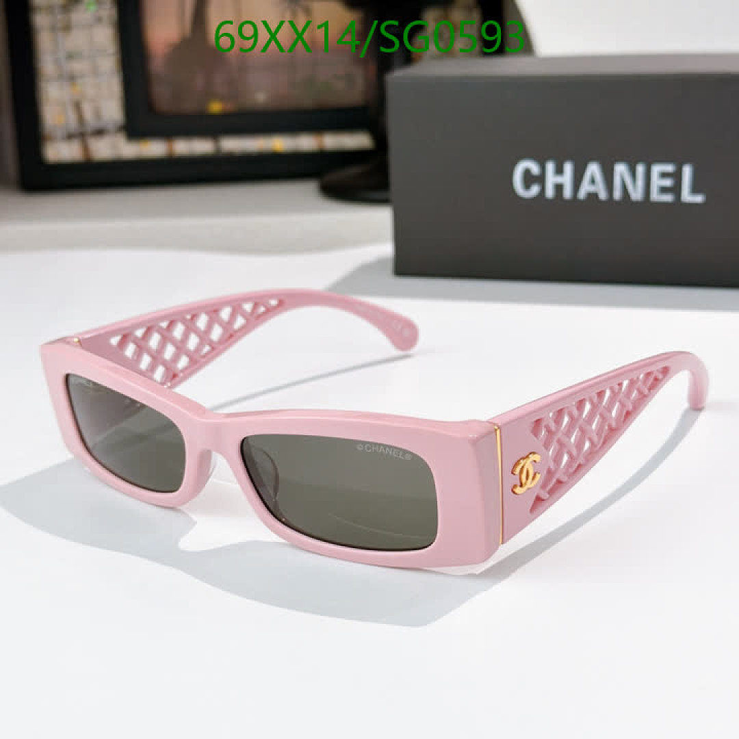Chanel-Glasses Code: SG0593 $: 69USD