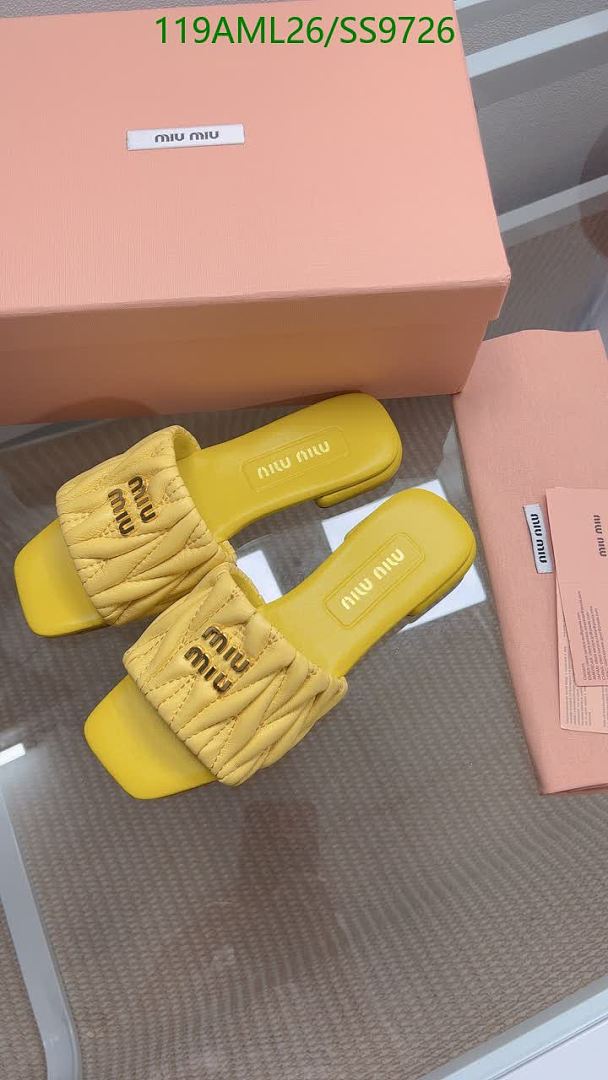 Miu Miu-Women Shoes Code: SS9726 $: 119USD
