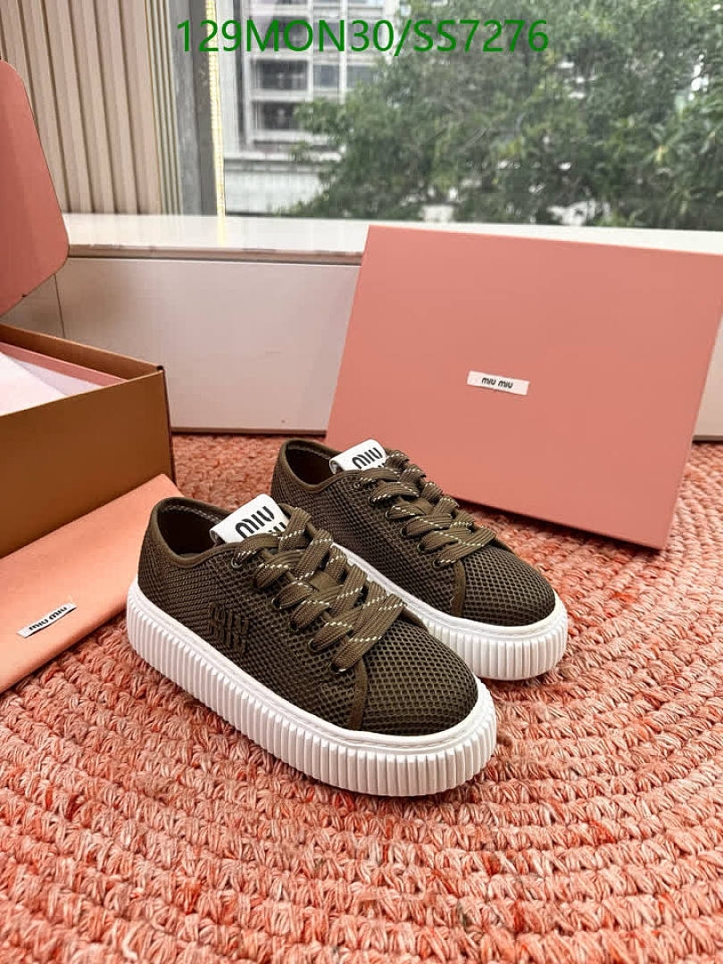Miu Miu-Women Shoes Code: SS7276 $: 129USD