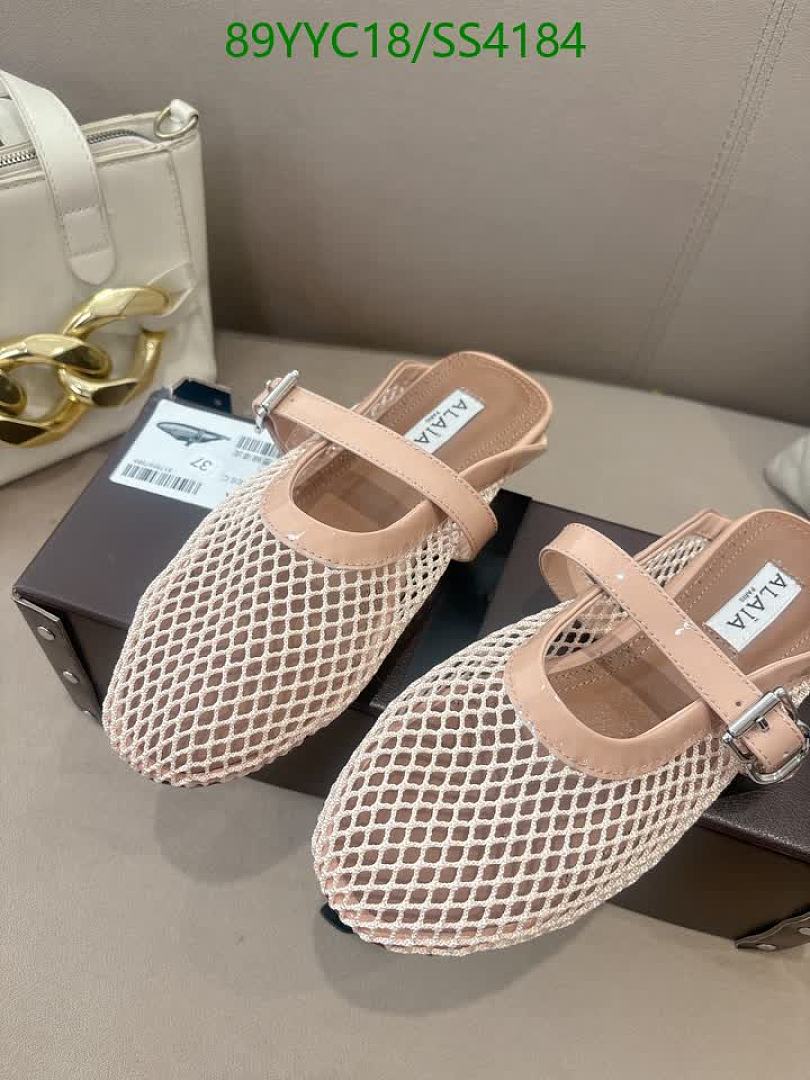 Alaia-Women Shoes Code: SS4184 $: 89USD