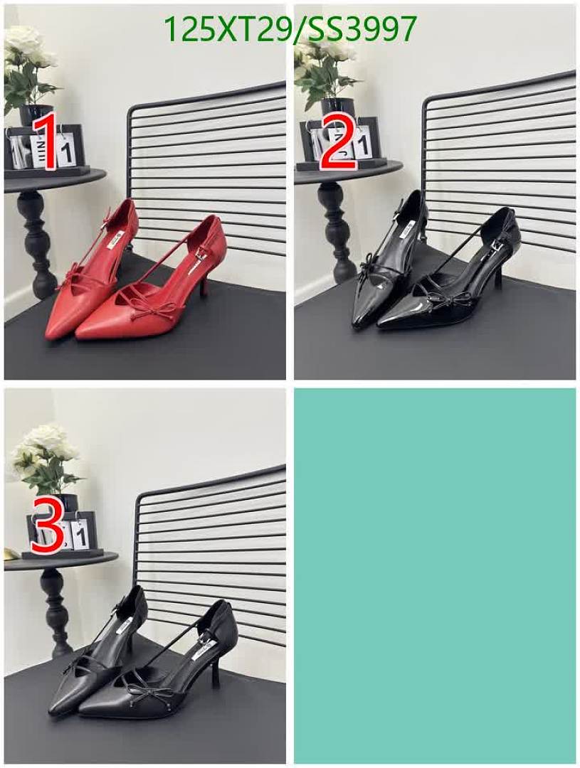 Prada-Women Shoes Code: SS3997 $: 125USD