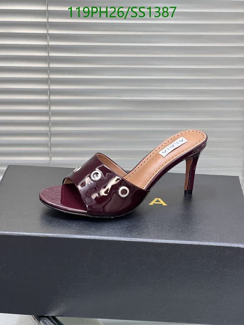 Alaia-Women Shoes Code: SS1387 $: 119USD