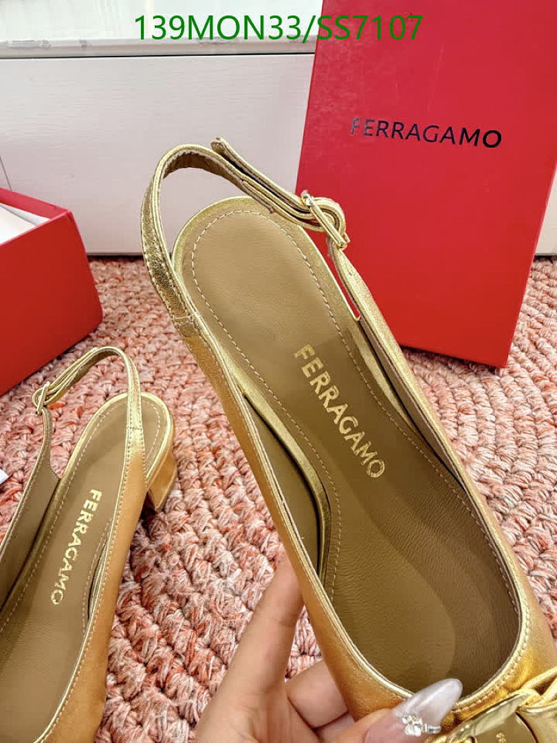 Ferragamo-Women Shoes Code: SS7107 $: 139USD