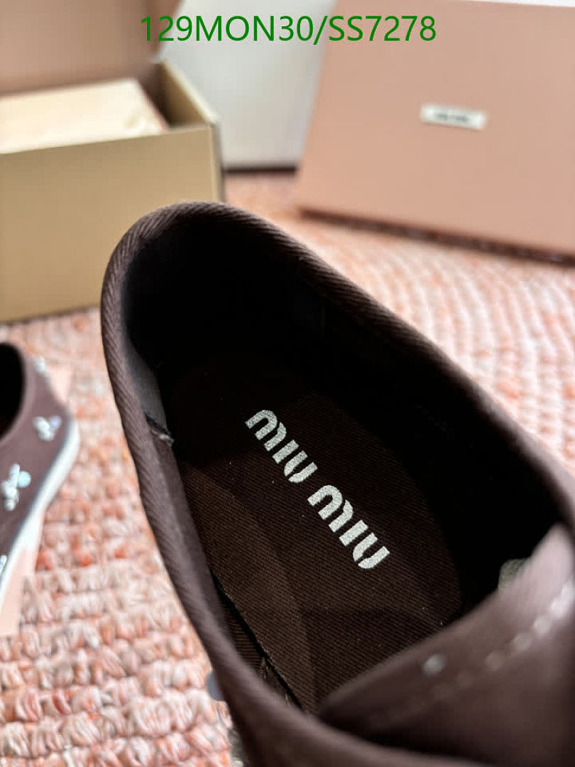 Miu Miu-Women Shoes Code: SS7278 $: 129USD