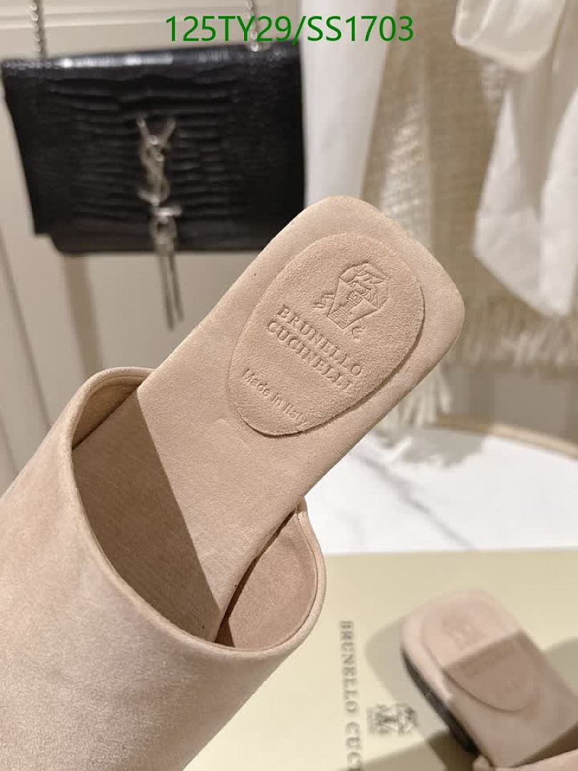 Brunello Cucinelli-Women Shoes Code: SS1703 $: 125USD