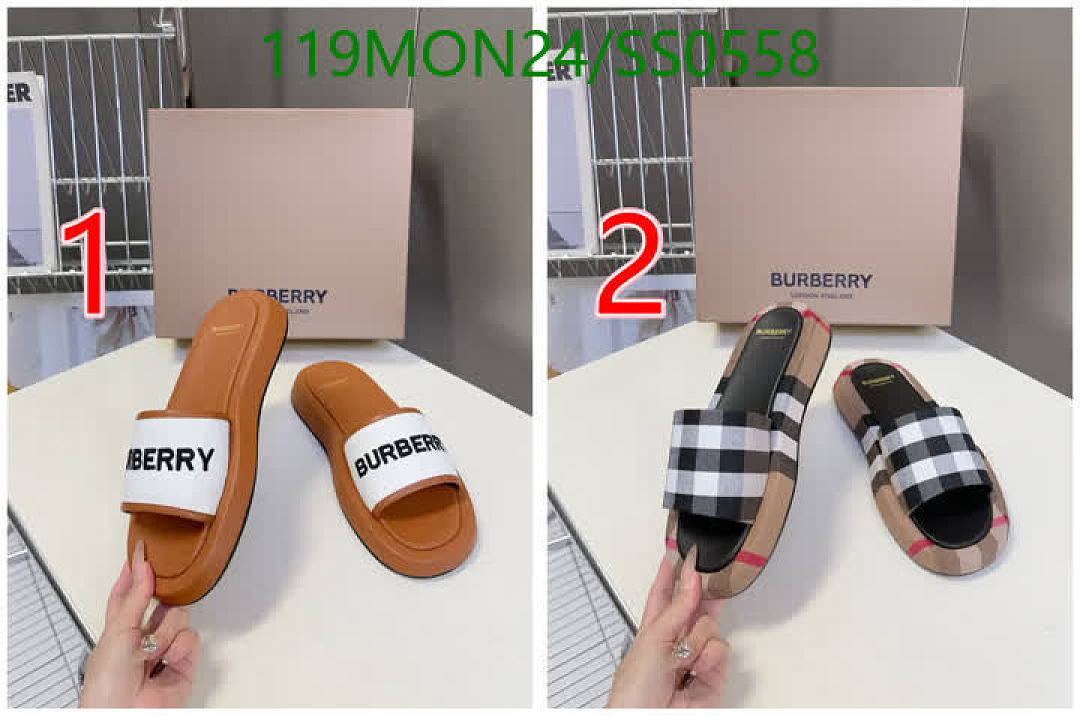 Burberry-Women Shoes Code: SS0558 $: 119USD